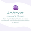 Bracelet "Protection Spirituelle" en Améthyste -  - L'Arbre des Chakras