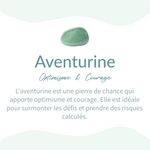 Bracelet "Chance & Opportunité" en Aventurine, Citrine, Quartz Rose & Cristal Clair -  - L'Arbre des Chakras