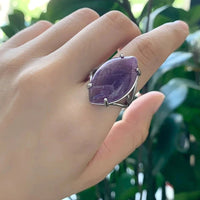 Bague Ajustable "Vision" en Pierre naturelle -  - L'Arbre des Chakras