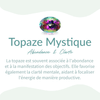 Bague en Topaze Mystique Arc-en-Ciel & Argent -  - L'Arbre des Chakras