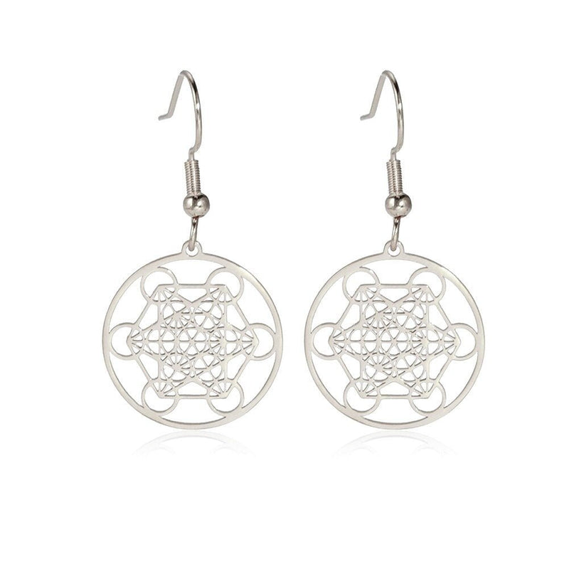 Boucles d'Oreilles Métatron -  - L'Arbre des Chakras