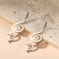 Boucles d'Oreilles Pendantes "Hakuna" - Argent - L'Arbre des Chakras