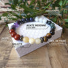 Bracelet Premium "Harmonisation des 7 Chakras" -  - L'Arbre des Chakras