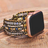 Bracelet Wrap Apple Watch en Labradorite - 38-41mm - L&#39;Arbre des Chakras