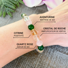Bracelet "Amour Inconditionnel" en Quartz Rose - - L'Arbre des Chakras