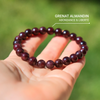 Bracelet "Force de Vie" en Grenat Almandin -  - L'Arbre des Chakras