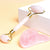 Coffret Rouleau Facial & Gua Sha en Quartz Rose -  - L'Arbre des Chakras