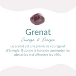 Bracelet Premium "Souffle de Vie" en Cornaline, Grenat & Pierre de Soleil - - L'Arbre des Chakras