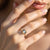 Bague Ajustable "Esprit Cœur" en Labradorite