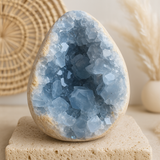 Géode de Célestine - Pierre des Anges - - L'Arbre des Chakras