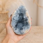 Géode de Célestine - Pierre des Anges - - L'Arbre des Chakras