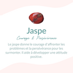 Boucles d’Oreilles Pendantes en Jaspe Rouge -  - L'Arbre des Chakras