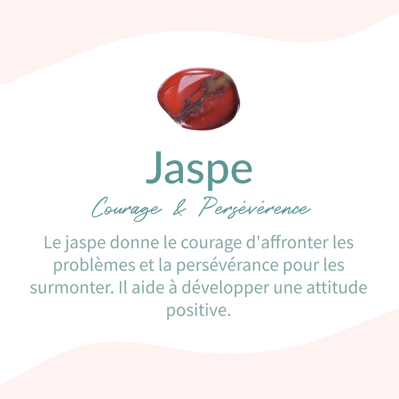 Boucles d'Oreilles "Larme Ethnique" en Jaspe - - L'Arbre des Chakras