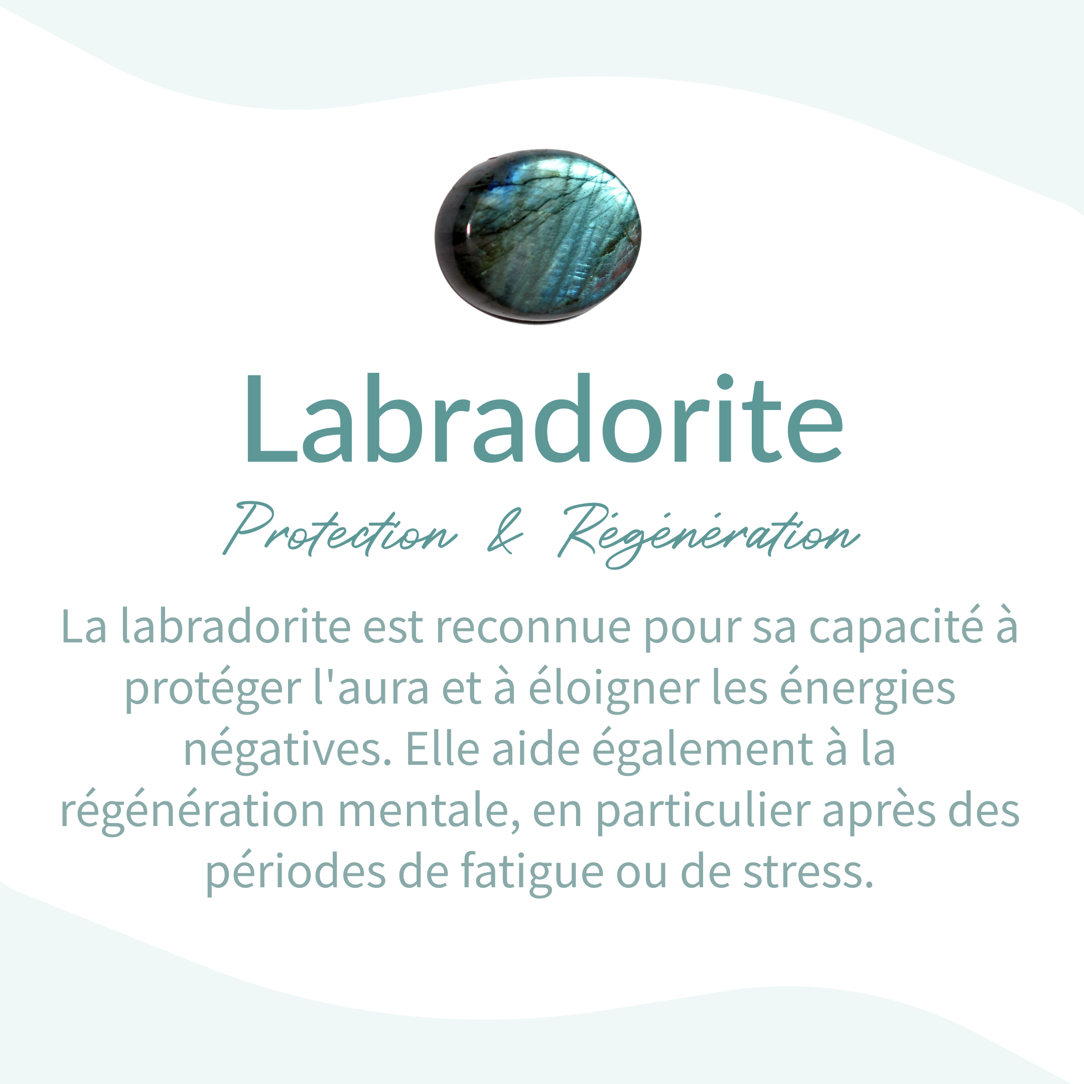 Pendentif "Lune Enchantée" en Labradorite - - L'Arbre des Chakras
