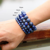 Bracelet "Quiétude" en Sodalite -  - L'Arbre des Chakras