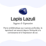 Pendentif Goutte “Œil de Sérénité” en Lapis Lazuli - - L'Arbre des Chakras