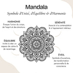 Bague Ajustable "Fleur de Mandala" - - L'Arbre des Chakras