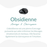 Orgonite Œil Protecteur en Sodalite, Oeil de Tigre & Obsidienne - - L'Arbre des Chakras