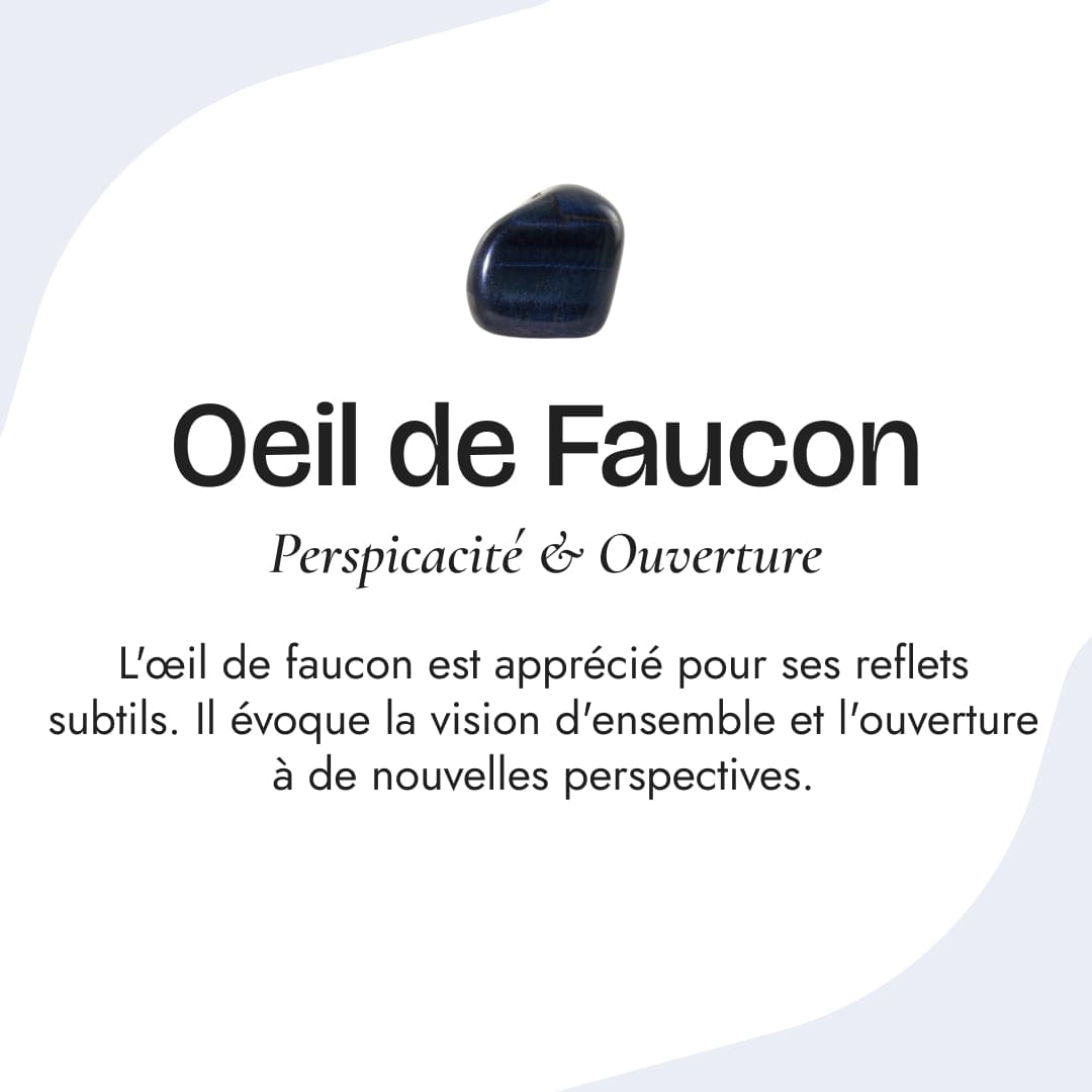 Collier "Oeil Multiple" en Oeil de Tigre, Oeil de Faucon & Oeil de Taureau - - L'Arbre des Chakras