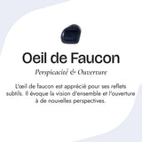 Collier "Oeil Multiple" en Oeil de Tigre, Oeil de Faucon & Oeil de Taureau - - L'Arbre des Chakras