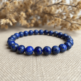 Bracelet "Expression" en Lapis Lazuli - - L'Arbre des Chakras
