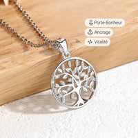 Pendentif "Arbre de Vie" en Argent -  - L'Arbre des Chakras