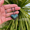 Pendentif Coeur en Labradorite -  - L'Arbre des Chakras