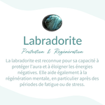 Pendentif "Protecteur d'Aura" en Labradorite -  - L'Arbre des Chakras