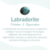 Pendentif en Labradorite Protecteur d&#39;Aura -  - L&#39;Arbre des Chakras