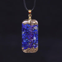 Pendentif Orgonite "Énergie Cosmique" en Lapis Lazuli -  - L'Arbre des Chakras