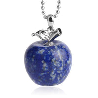 Pendentif "Pomme" en Pierre Naturelle - Lapis lazuli - L'Arbre des Chakras