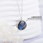 Pendentif Protection Élégant en Labradorite -  - L'Arbre des Chakras