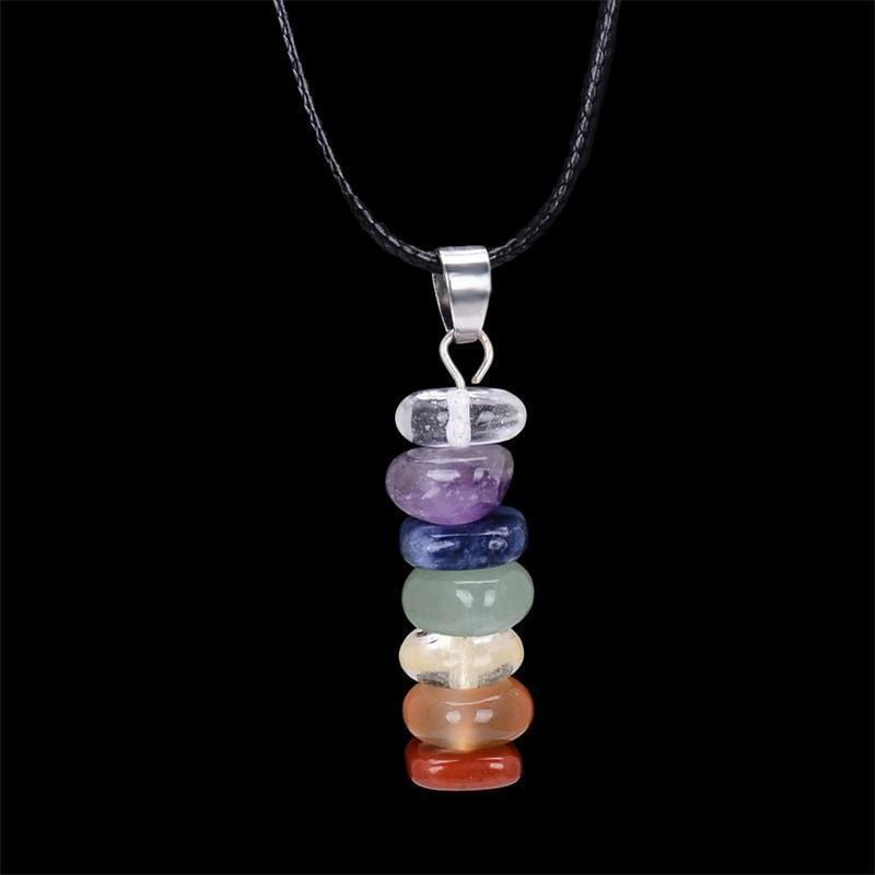 Pendentif "Rivière des Chakras" -  - L'Arbre des Chakras