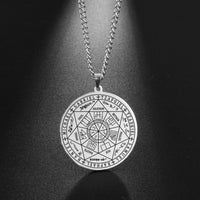 Pendentif Sceau des 7 Archanges - Argent - L'Arbre des Chakras