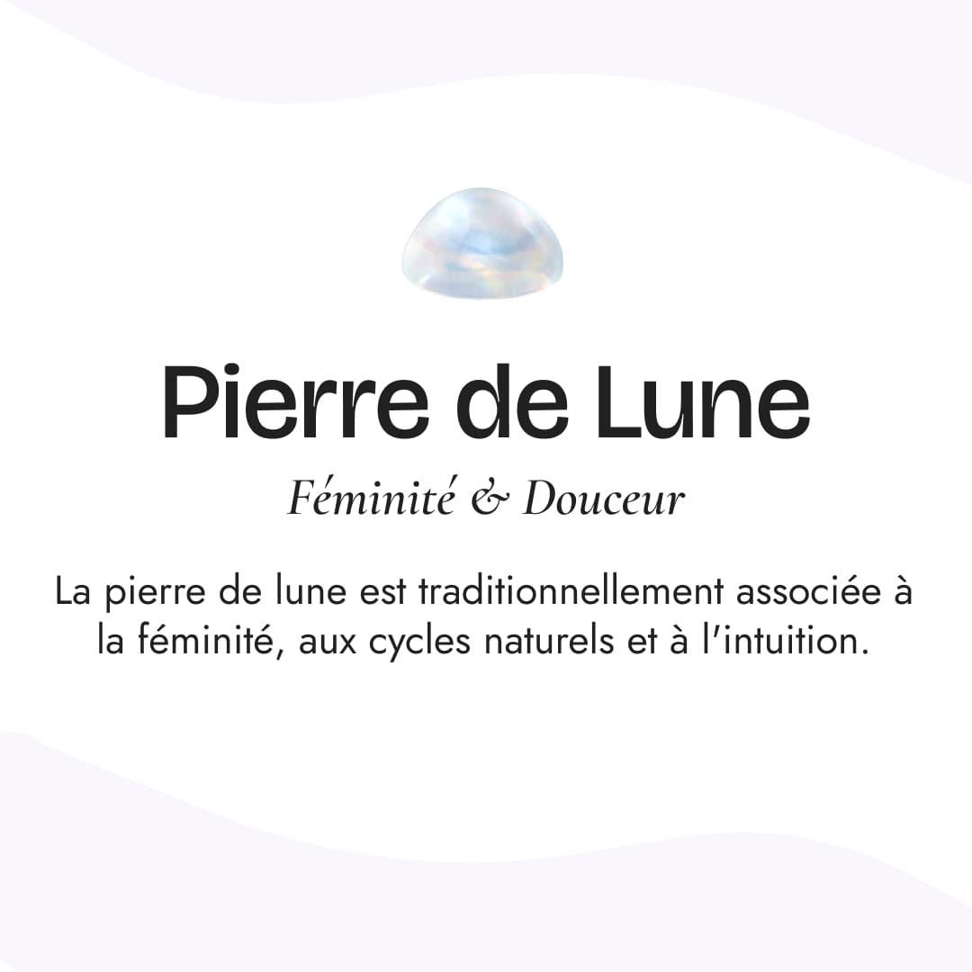Pendentif "Pointe d’Équilibre" en Pierre de Lune - - L'Arbre des Chakras