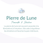 Bague Ajustable "Clarté de l’Âme" en Pierre de Lune - - L'Arbre des Chakras