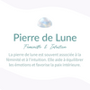 Bracelet "Sensibilité Féminine" en Pierre de Lune -  - L'Arbre des Chakras