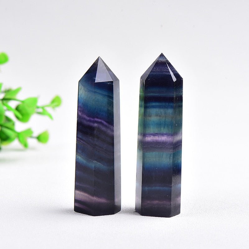 Pointe Energie Positive en Fluorite -  - L&#39;Arbre des Chakras