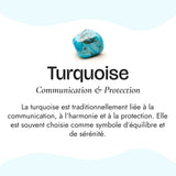 Boucles d’Oreilles "Douce Harmonie" en Turquoise - - L'Arbre des Chakras