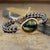 Bracelet "Oeil Céleste" en Labradorite & Hématite -  - L'Arbre des Chakras