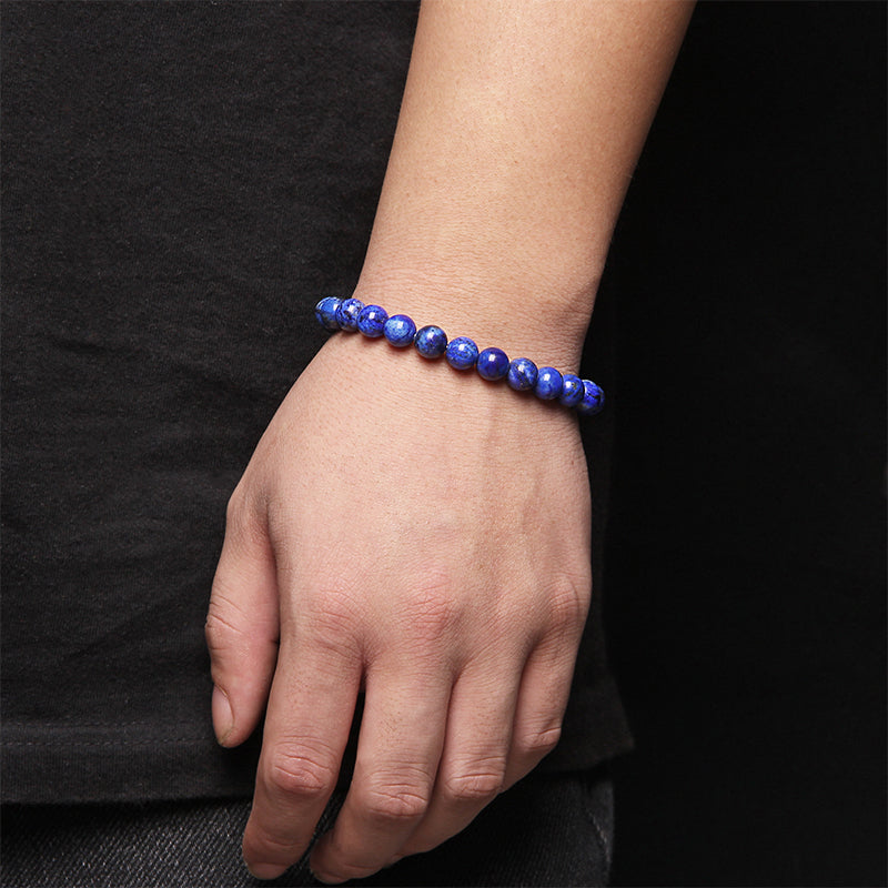 Bracelet "Expression" en Lapis Lazuli -  - L'Arbre des Chakras