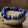 Bracelet &quot;Intégrité&quot; en Lapis Lazuli -  - L&#39;Arbre des Chakras