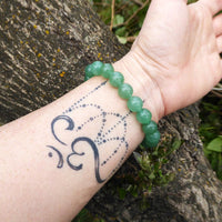 Bracelet "Opportunité" en Aventurine -  - L'Arbre des Chakras