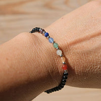 Bracelet Fin "Chakras" -  - L'Arbre des Chakras