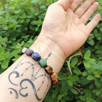 Bracelet Harmonie - 7 Chakras - - L'Arbre des Chakras