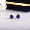 Boucles d&#39;Oreilles Clous en Lapis-Lazuli -  - L&#39;Arbre des Chakras