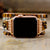 Bracelet Wrap Apple Watch Multi-Tours en Oeil de Tigre - 38-41MM / Petite taille 48cm - L'Arbre des Chakras