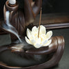 Brûleur d&#39;Encens &quot;Fleur de Lotus&quot; en Céramique -  - L&#39;Arbre des Chakras