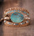 Bracelet Boho "Ouverture d'Esprit" en Jaspe Océan -  - L'Arbre des Chakras
