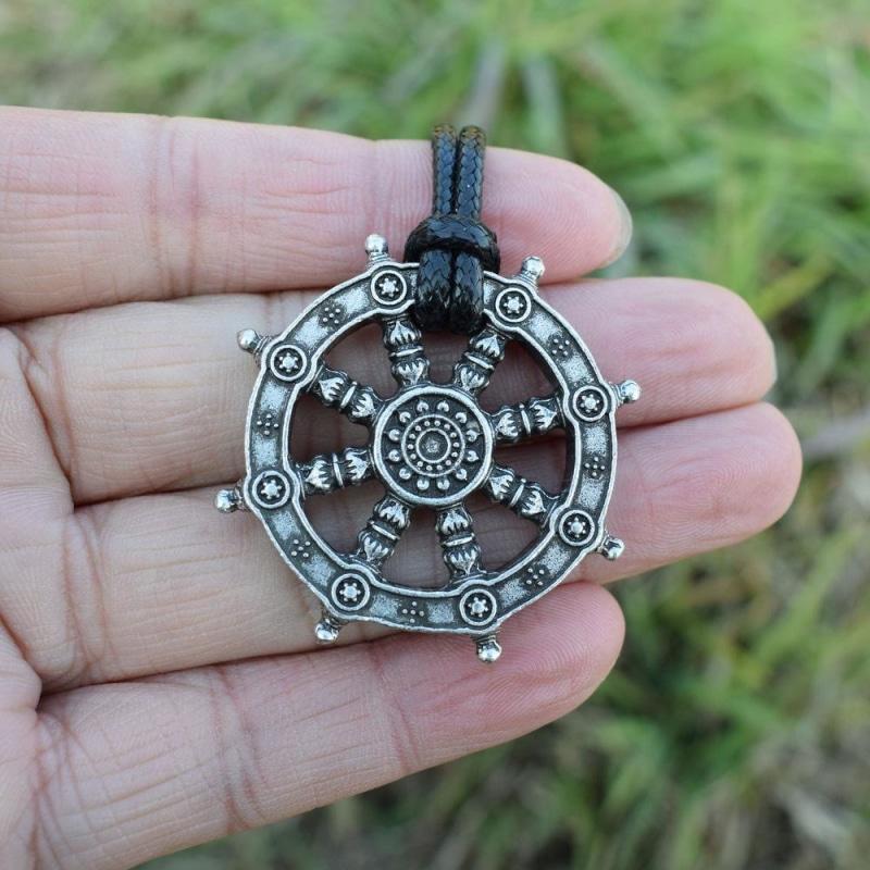 Pendentif &quot;Roue du Dharma&quot; -  - L&#39;Arbre des Chakras